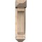 Ekena Millwork Legacy Arts and Crafts Smooth Bracket w/ Offset Brace, Douglas Fir, 5 1/2"W x 14"D x 22"H BKT0604X14X22LEC03SDF - alternate 4